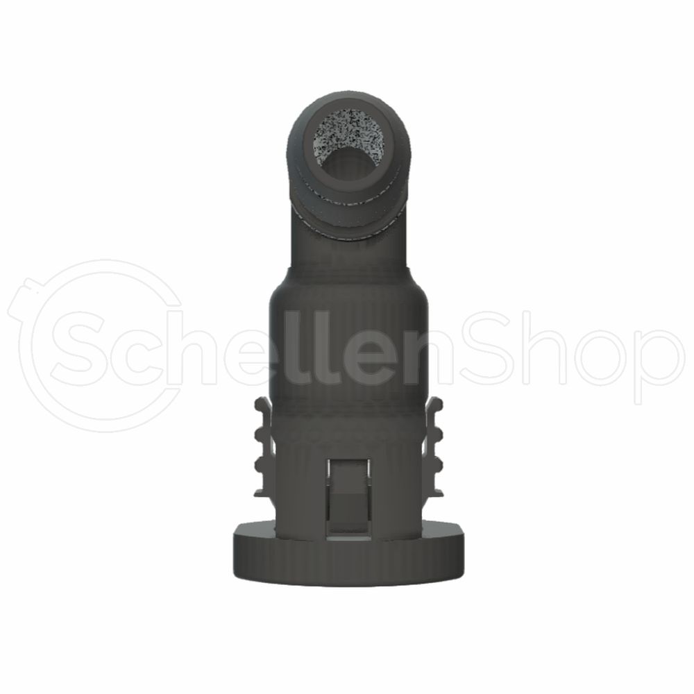 90° Steckverbindung NW 1/4" mit 1/4"Schlauchanschluss | 7158001006