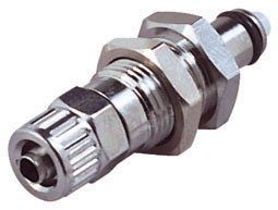 MCD4004 - CPC Metall Stecker mit 6,4 mm Schlauchanschluss