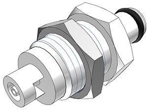 PMC4201 - CPC Schlauchkupplung Stecker mit 1,6 mm Schlauchanschluss